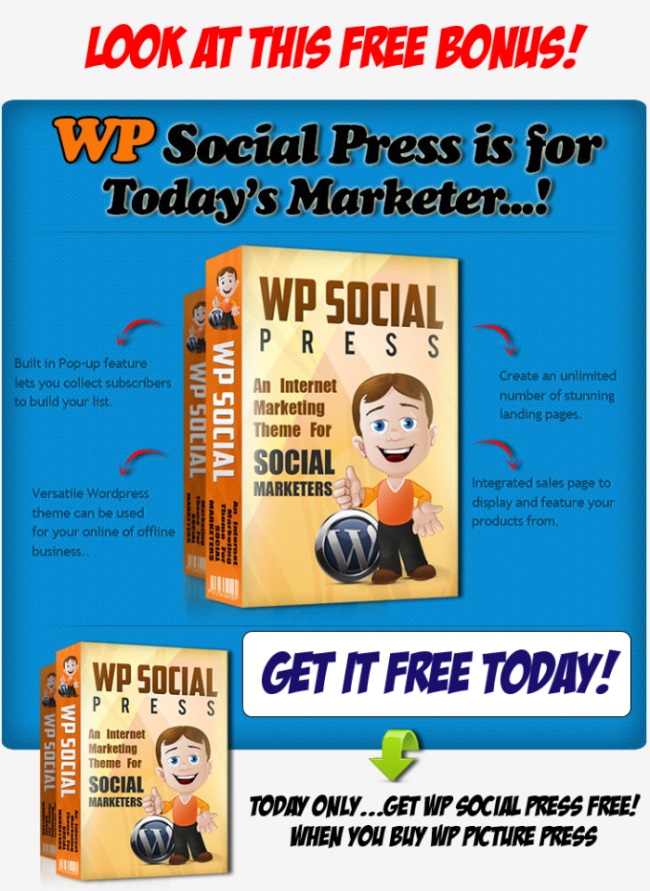 wp social press bonus